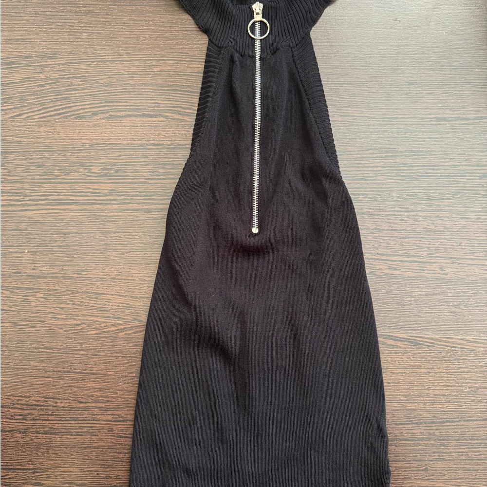 Vintage Black Halter Top